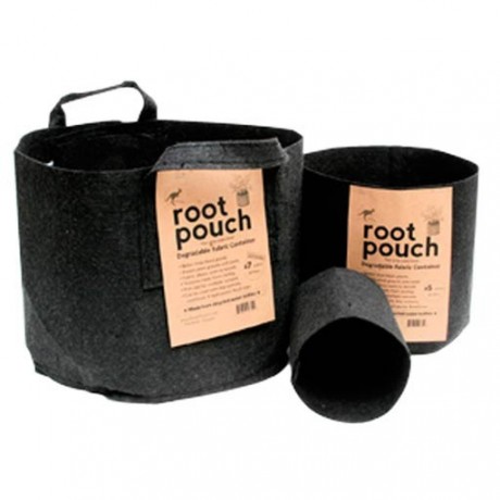 Root Pouch Maceta GeoTextil Negra