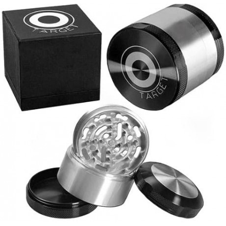 Target Grinder Aluminio Polinizador 4 Partes
