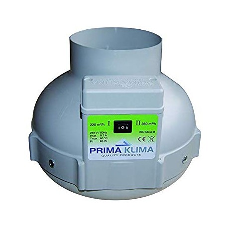 Prima Klima Extractor PK 125 (2 Vel. 220-360m3/h)